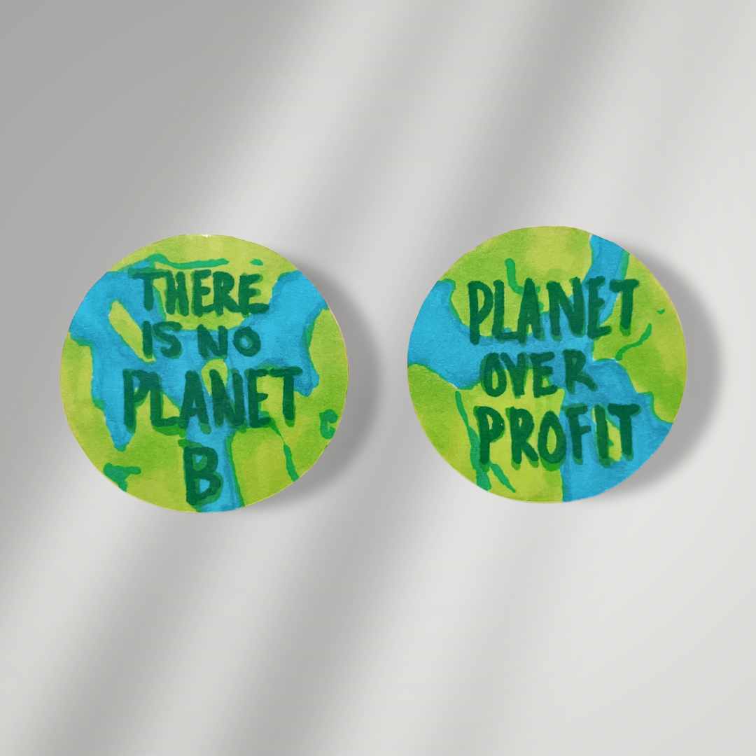 Climate Activist Button