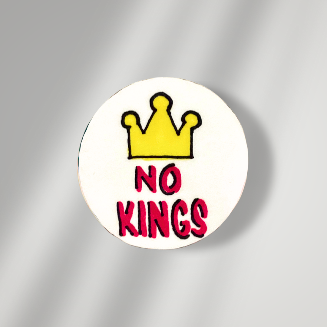 No Kings Button