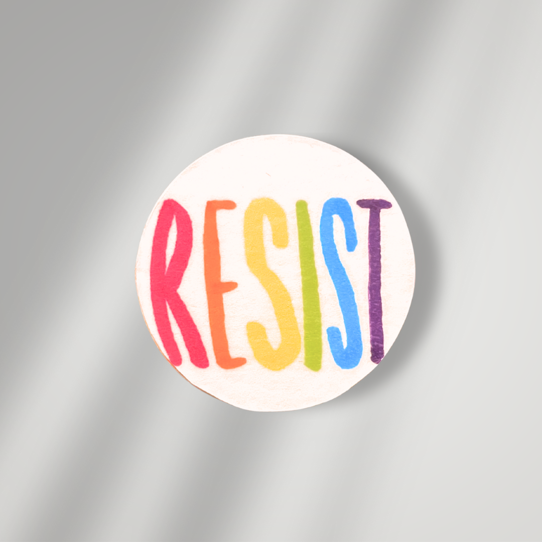 Rainbow Resist Button