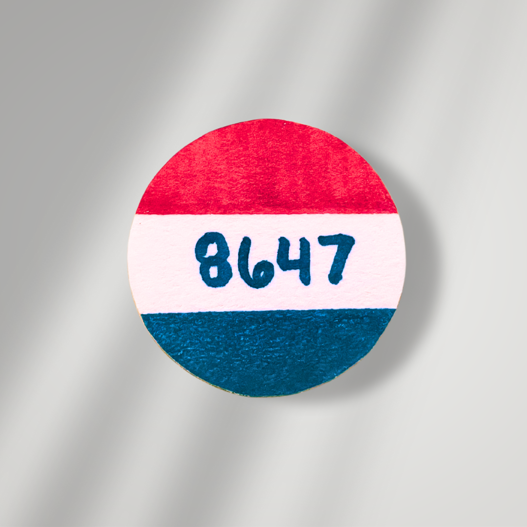 8647 Campaign Button