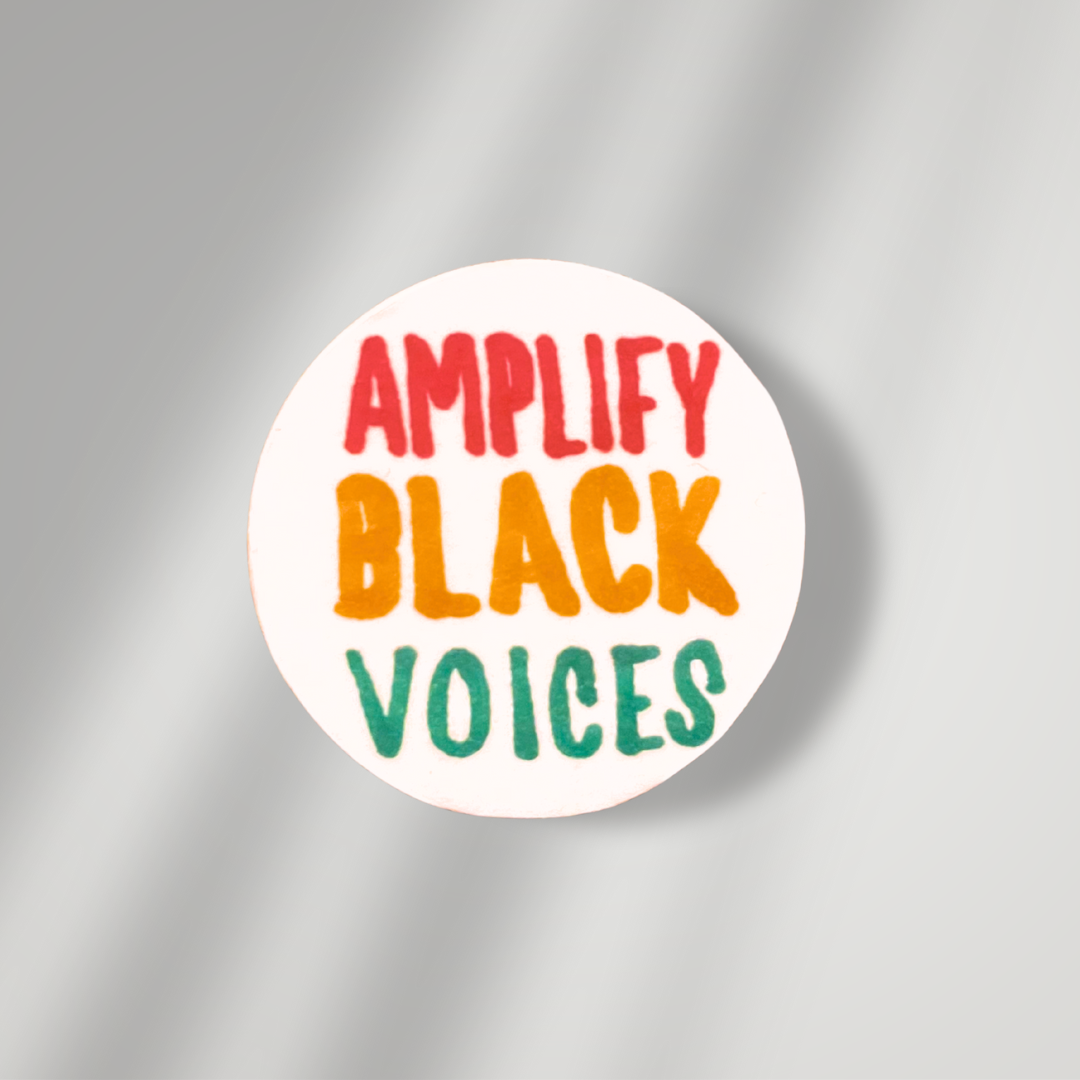 Amplify Black Voices Button